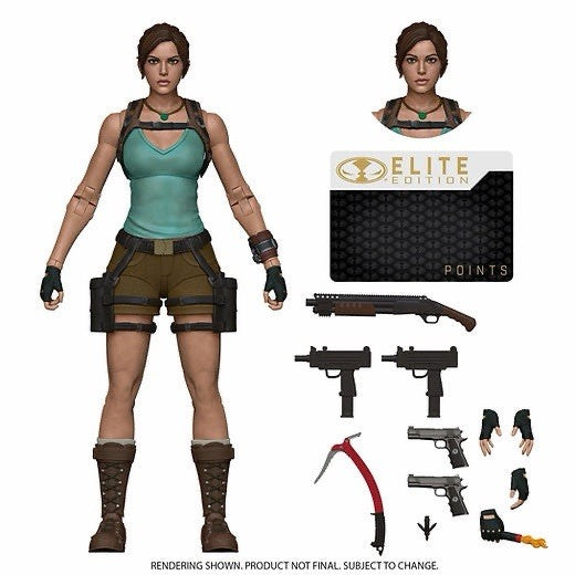 ⭐ Mcfarlane Elite Lara Croft Tomb Raider Legacy of Atlantis DEPOSIT PRESALE0