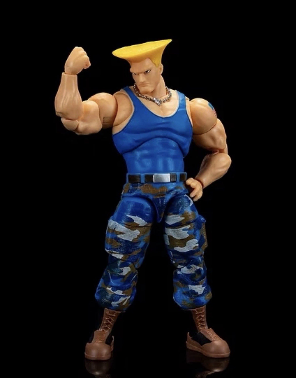 Jada Toys 1/12 Ultra Street Fighter 2 - Guile (Player 2)  🚐3