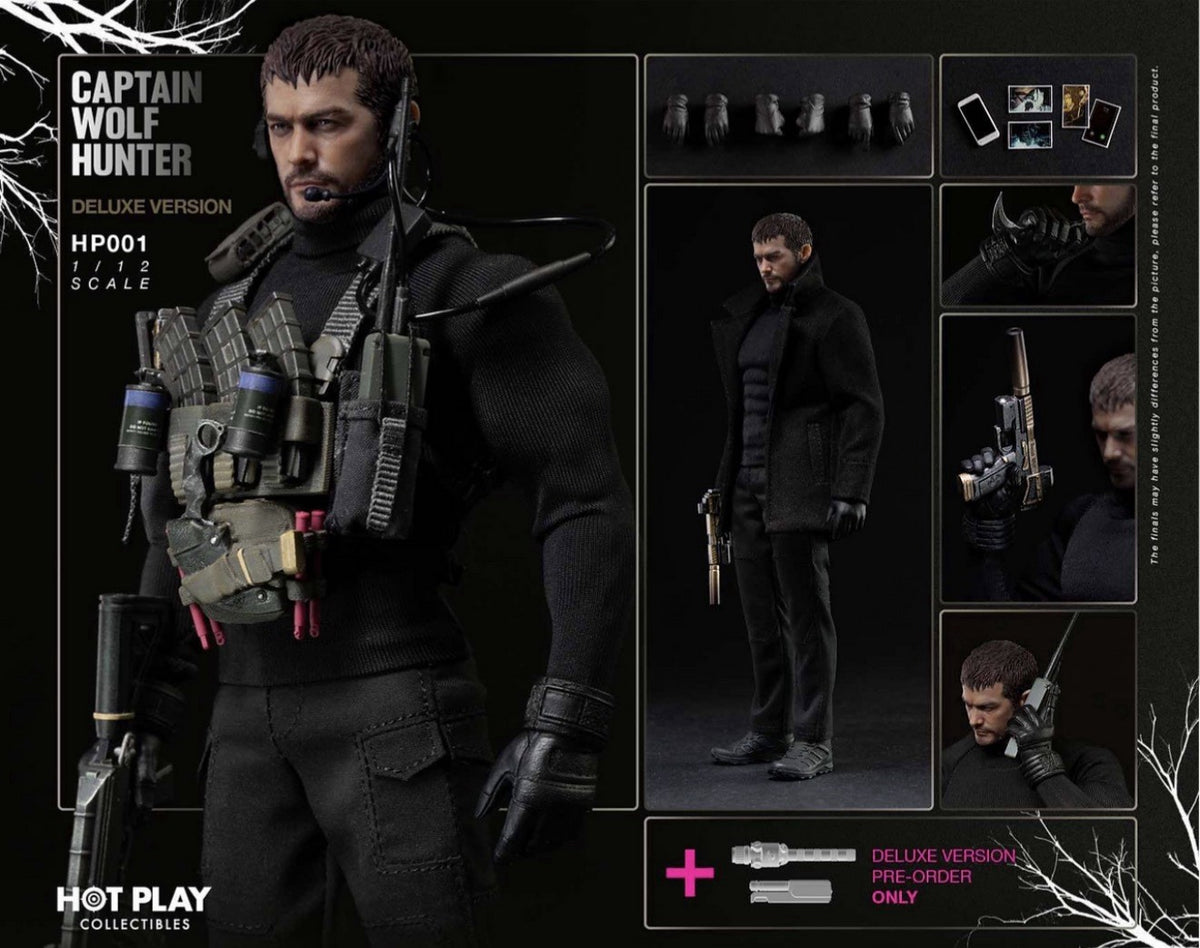 Resident Evil Chris Hot play HP001 Captain Wolf Hunter Deluxe ⭐2