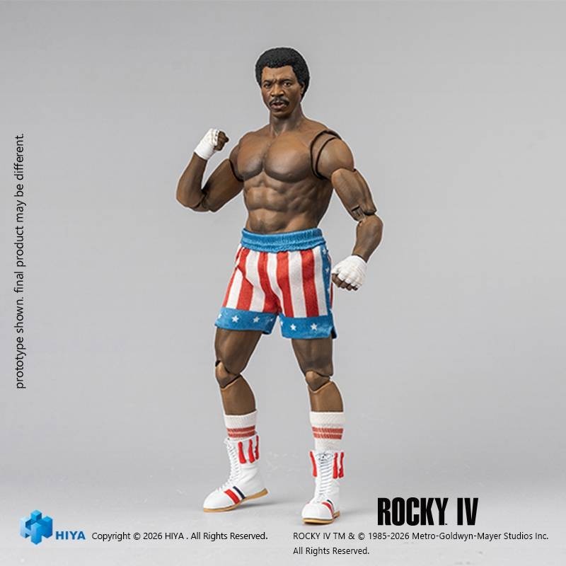 ROCKY HIYA Exquisite Super Rocky VI Apollo Creed✈️2