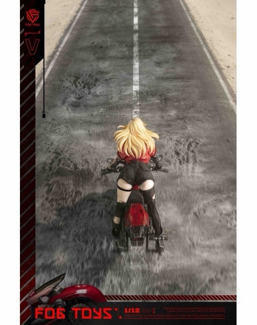 Fog Toys EA-03 1/12 Scale Biker Girl - UK SELLER12