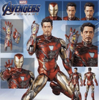 Avengers Endgame Mafex No 195 Iron Man MK85 Battle Damaged ⭐2