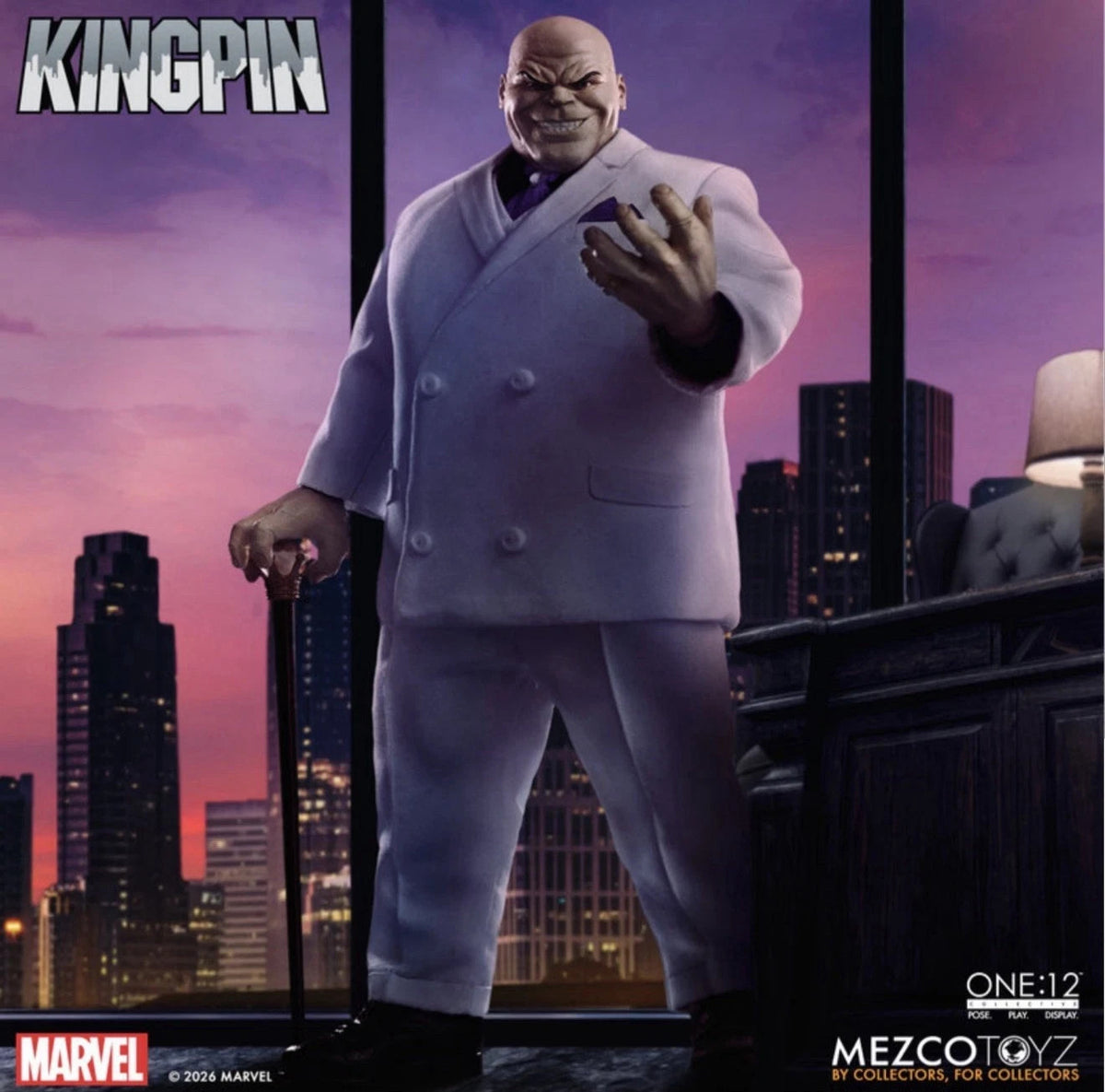 Spider-man Daredevil Mezco One:12 Kingpin PRESALE ✈️ ✈️8