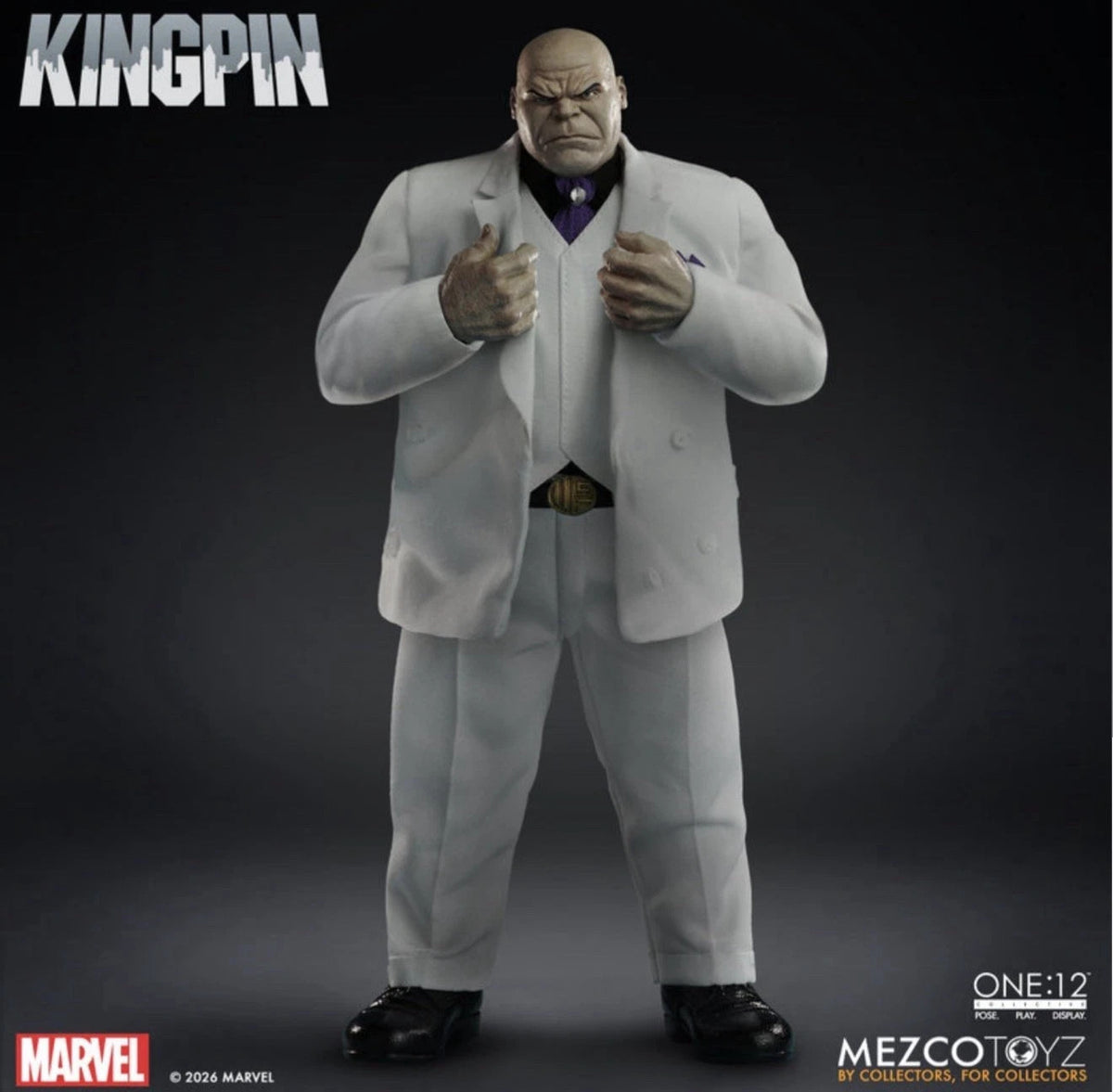 Spider-man Daredevil Mezco One:12 Kingpin PRESALE ✈️3