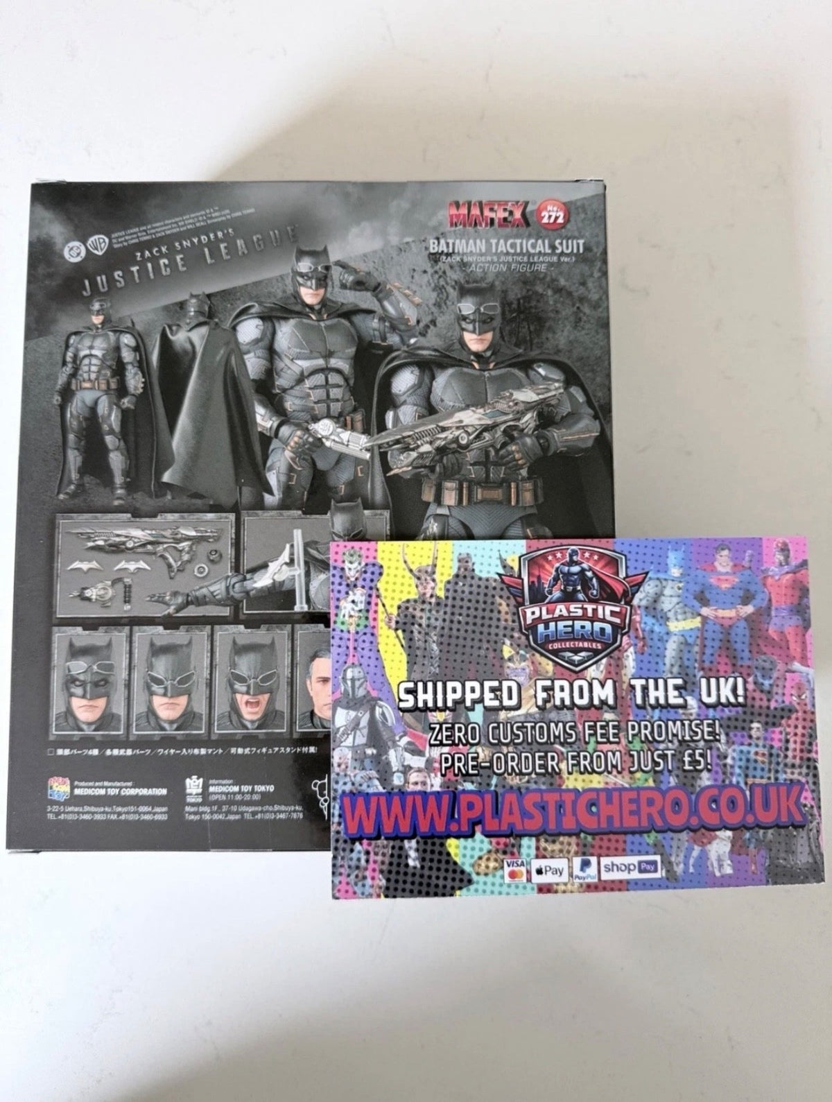 Zack Snyder’s Justice League Mafex No 272 Tactical Batman ⭐3