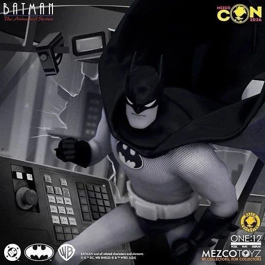 Mezco One:12 Batman: The Animated Series - Noir Edition 🚐2