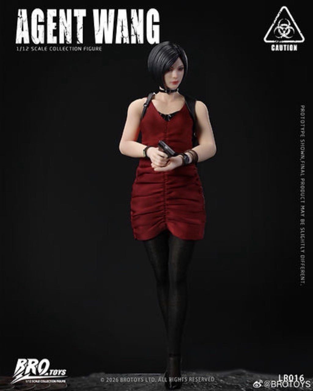 Resident Evil Ada Wong Brotoys Agent Wang LR016 PRESALE ✈️6