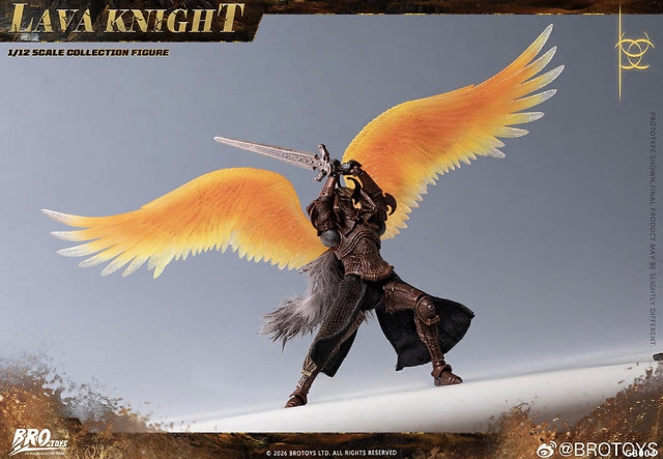 *Presale* Brotoys 1/12 Lava Knight GB004 - UK Seller3