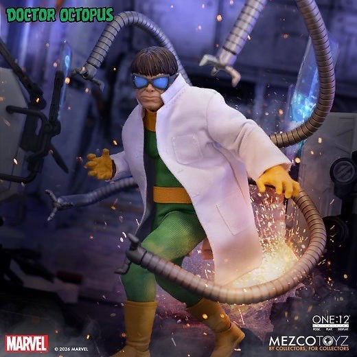Spider-man Mezco One:12 Doctor Octopus PRESALE ✈️1