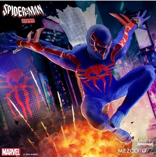 ⭐ Spider-man Mezco One:12 Spider-Man 2099 DEPOSIT PRESALE0