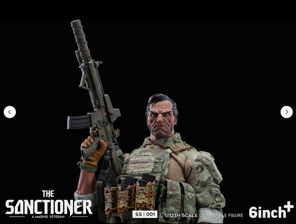 The Punisher 6 Inch+ The Sanctioner + KIT Pack PRESALE✈️4