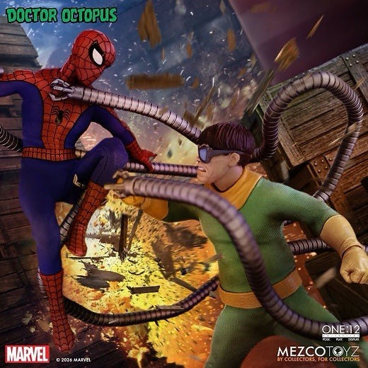 Spider-man Mezco One:12 Doctor Octopus PRESALE ✈️6