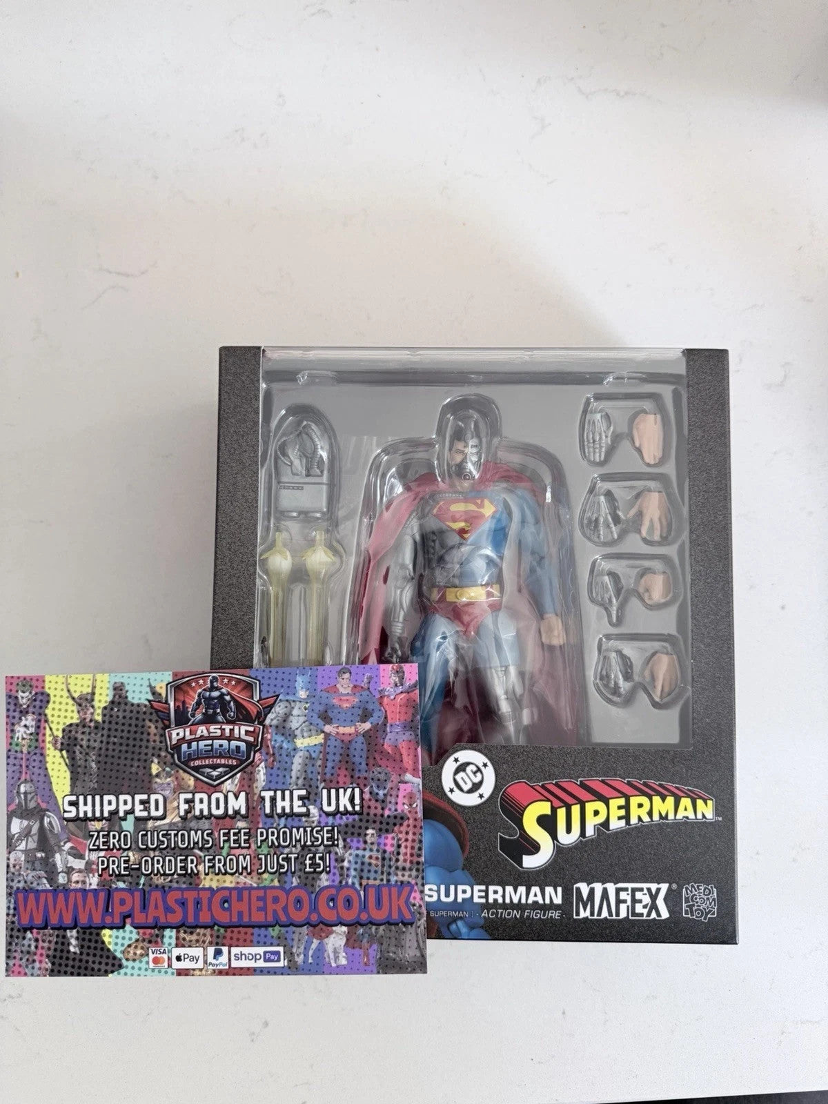 Mafex No 164 Cyborg Superman ⭐0