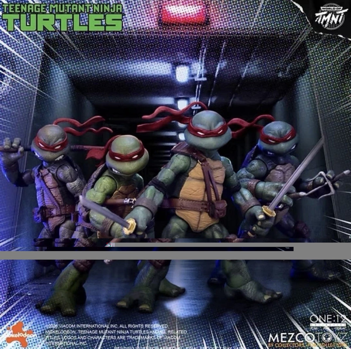 Mezco One:12 TMNT Teenage Mutant Ninja Turtles Boxed Set PRESALE ✈️0