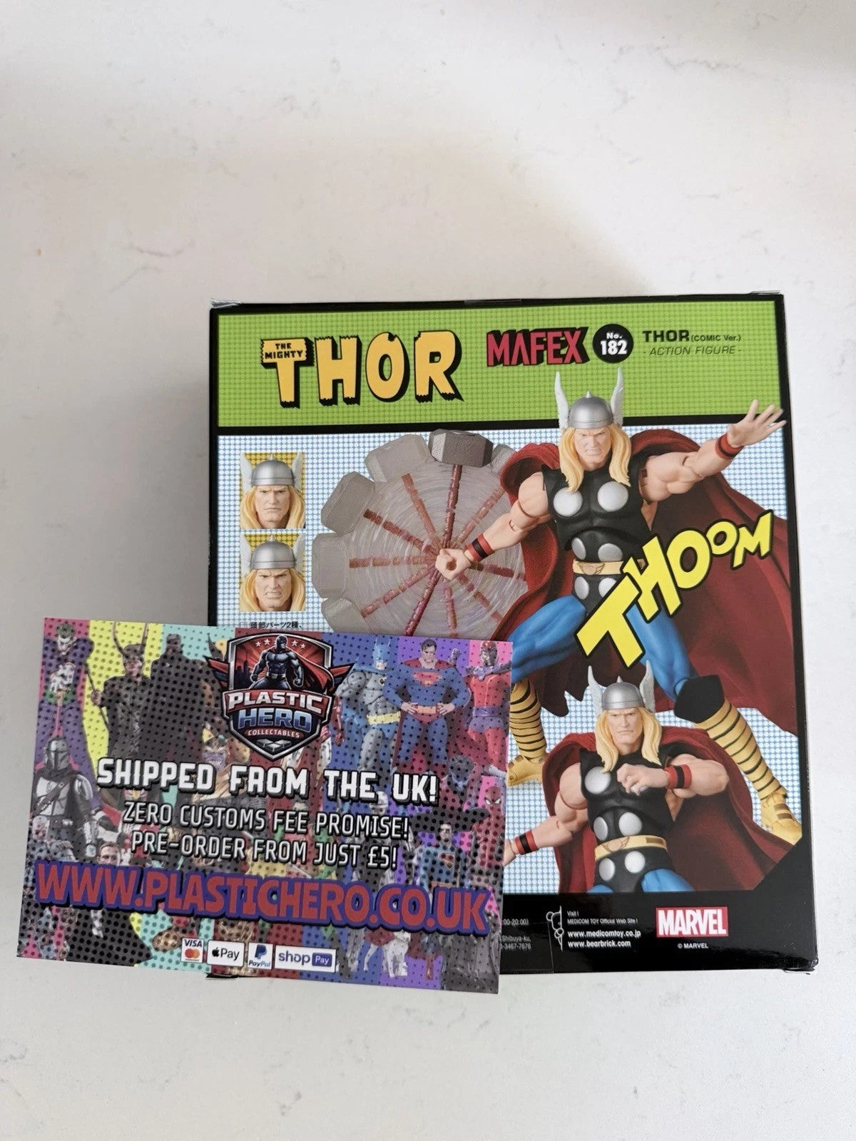 Mafex No 182 Marvel Thor Comic Ver ⭐1
