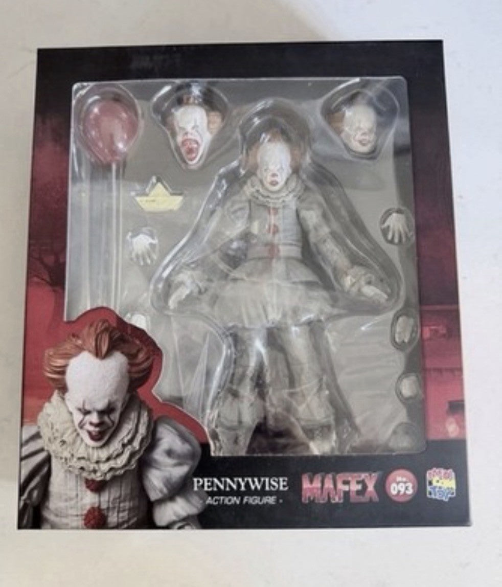 Halloween Pennywise Welcome to Derry Mafex No 093 IT Clown ⭐0