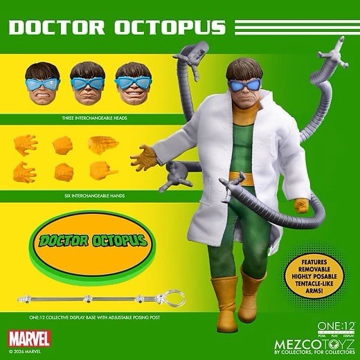 Spider-man Mezco One:12 Doctor Octopus PRESALE ✈️7