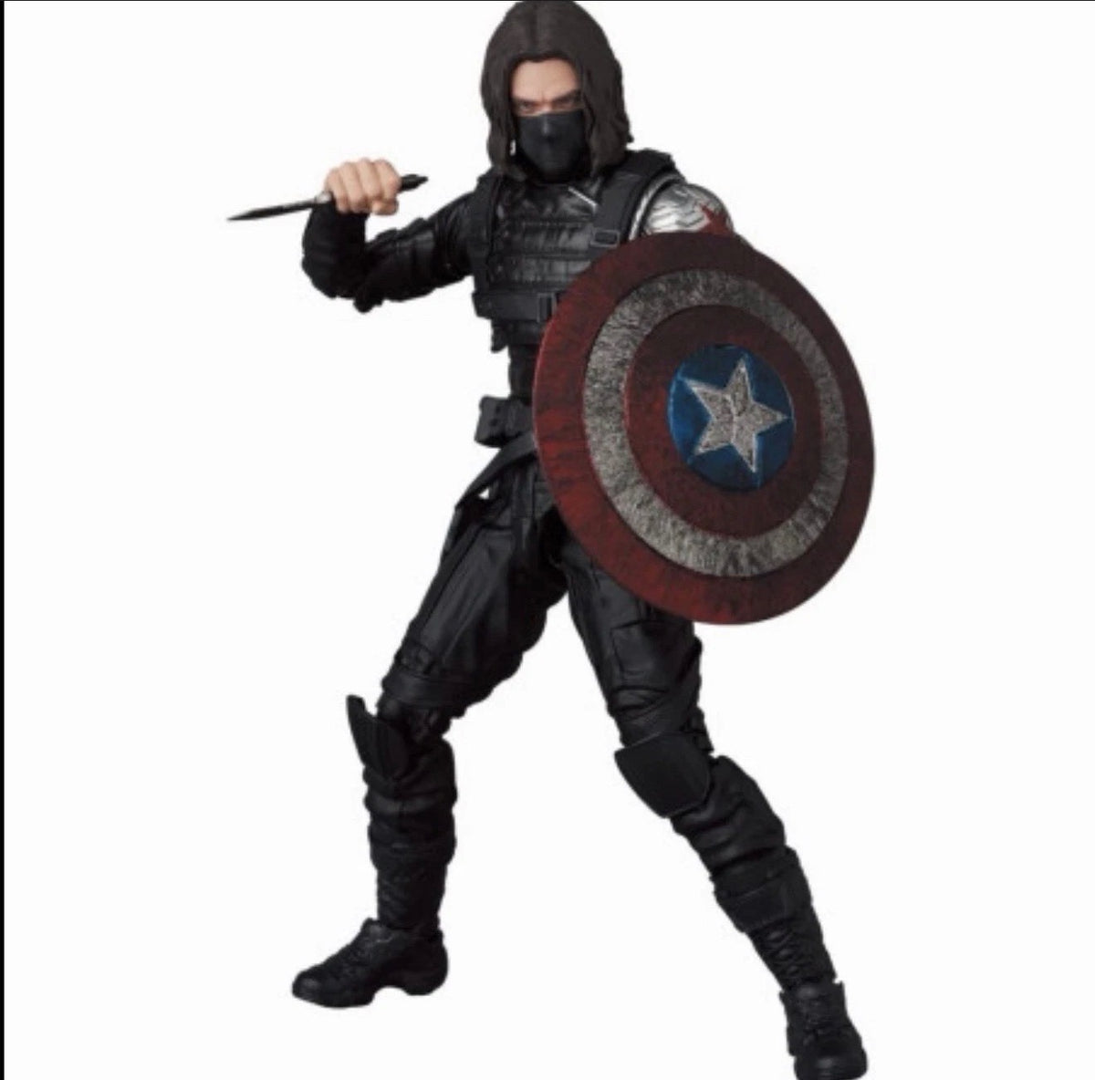 Captain America & The Winter Soldier Mafex No 203 MCU Winter Soldier ⭐2