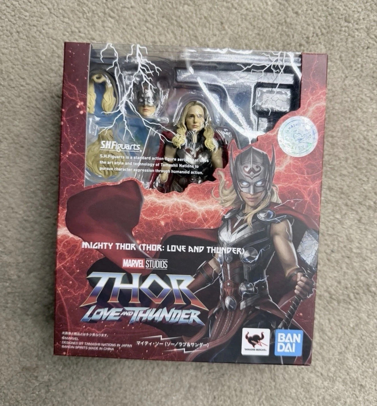 SH Figuarts Thor Figure Love and Thunder Mighty Thor (EX-DISPLAY) ⭐0