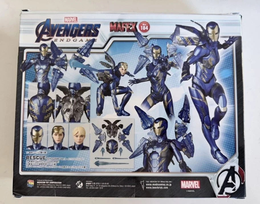 Avengers Endgame Mafex No 184 Rescue Ironman (DAMAGED PIECE - SEE DESCRIPTION) ⭐1