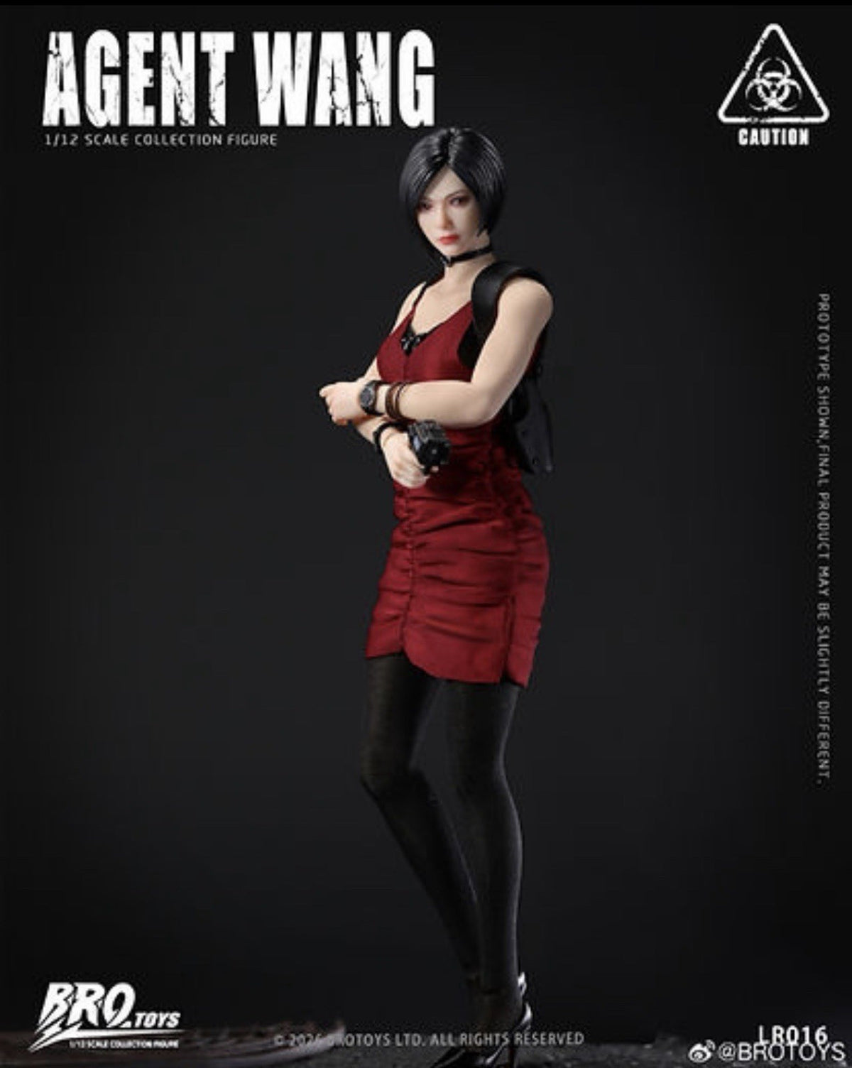 ⭐ Resident Evil Ada Wong Brotoys Agent Wang LR016 DEPOSIT PRESALE3
