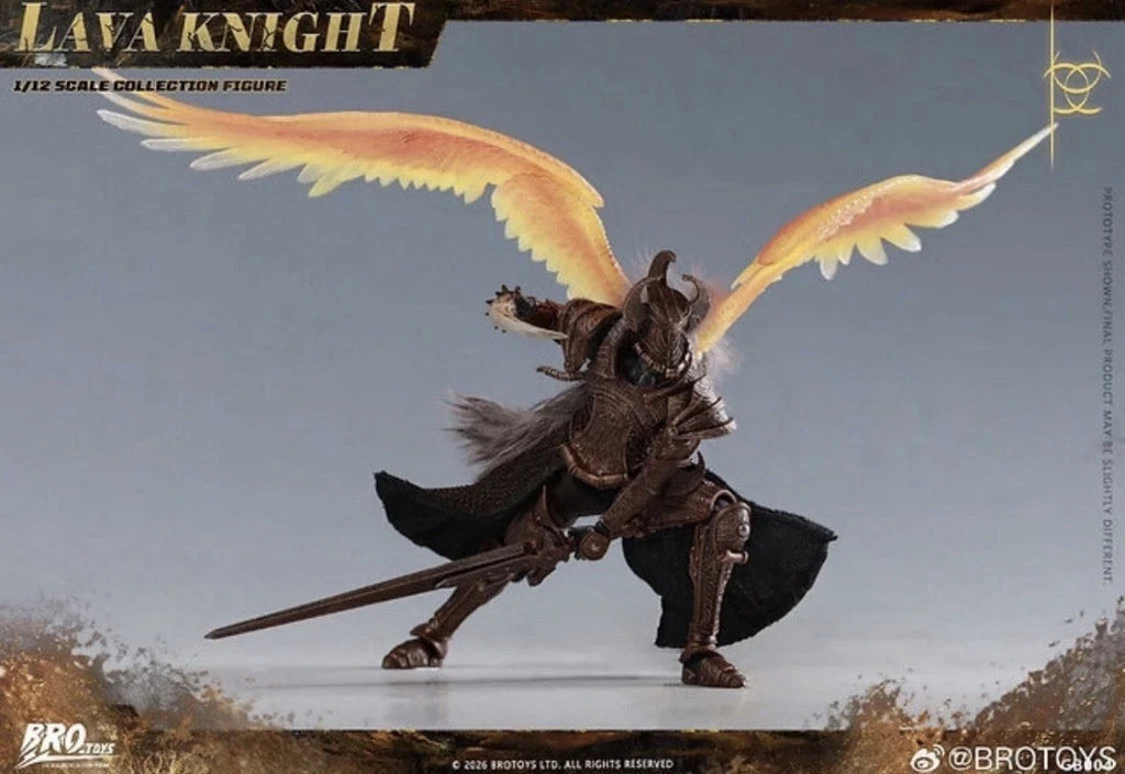 Elden Ring Crucible Knight Brotoys Lava Knight GB004 DEPOSIT PRESALE3