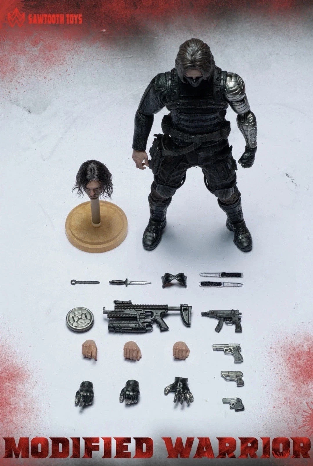 Marvel Winter Soldier Sawtooth Modified Warrior ⭐2