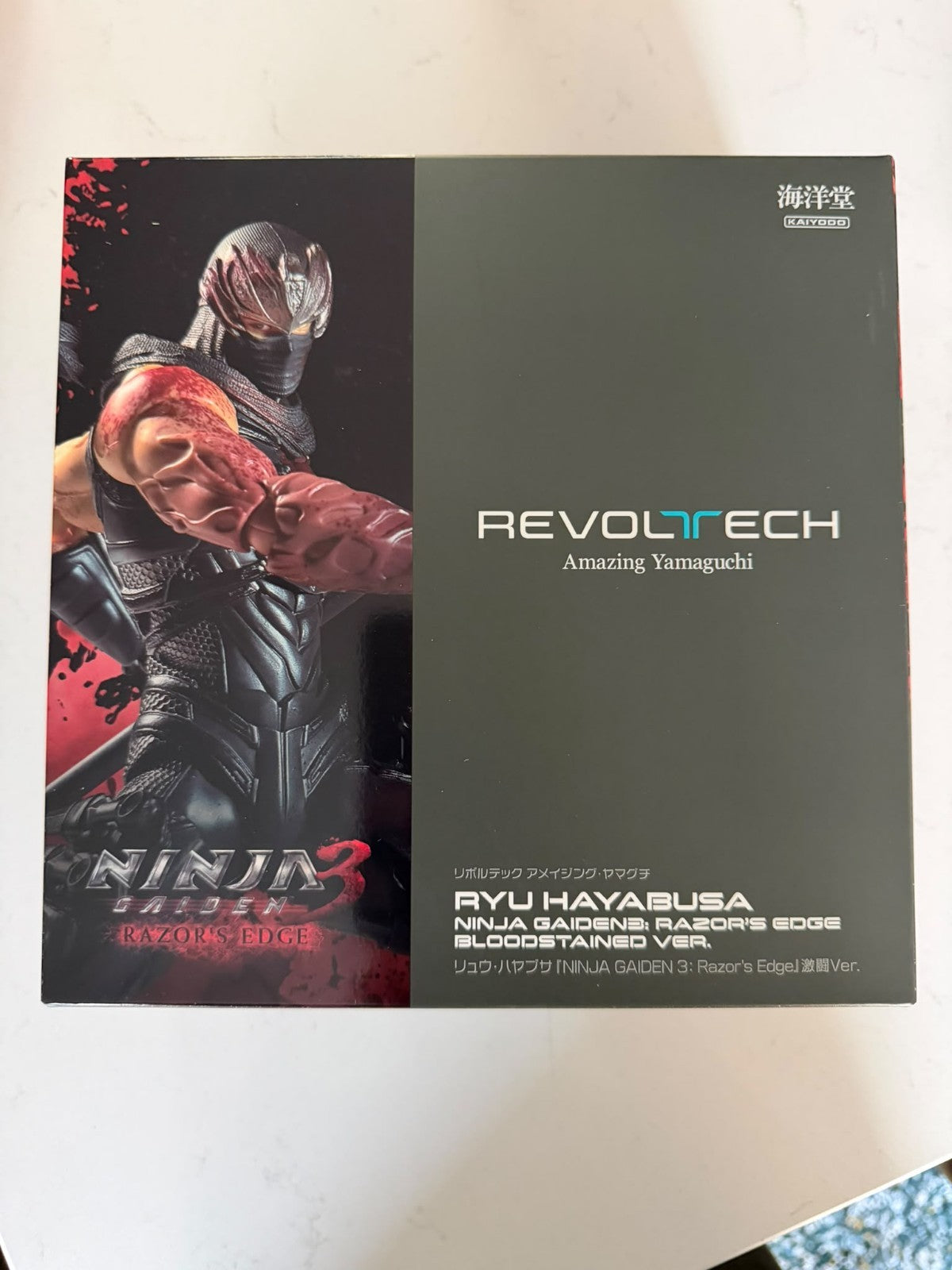 Ninja Gaiden 3 Revoltech Amazing Yamaguchi Ryu Hayabusa Razor's Edge Gekito ⭐0