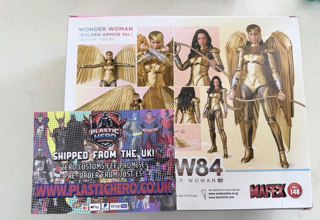Mafex No 148 Wonder Woman 1984 Golden Armor Version ⭐3