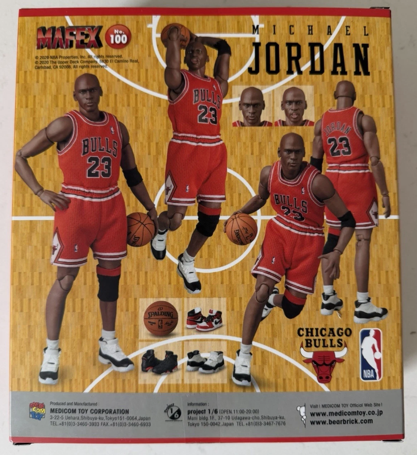 Mafex No 100 Michael Jordan Chicago Bulls ⭐1