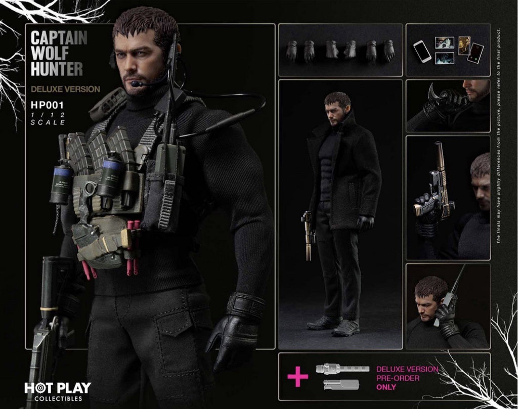 ⭐ Resident Evil Chris Hot play HP001 Captain Wolf Hunter Deluxe ⭐2