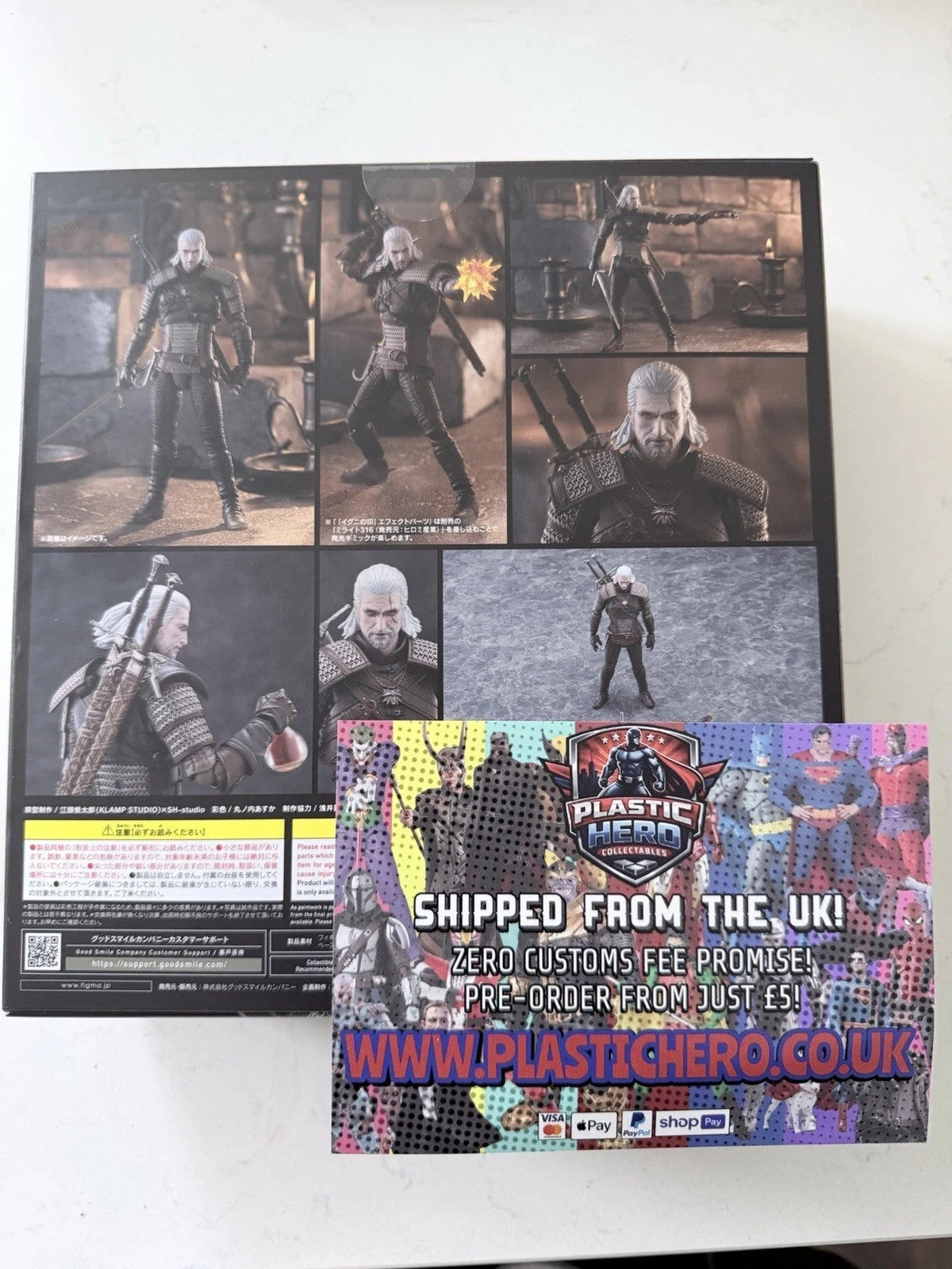 Good Smile figma The WItcher 3: Wild Hunt - Geralt (Limited Edition) 🚐1