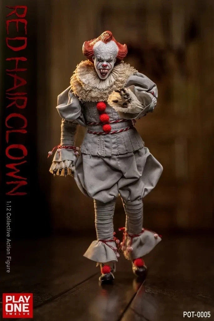 Play One Twelve 1/12 Red Hair Clown Action Figure (POT005) PRESALE✈️2