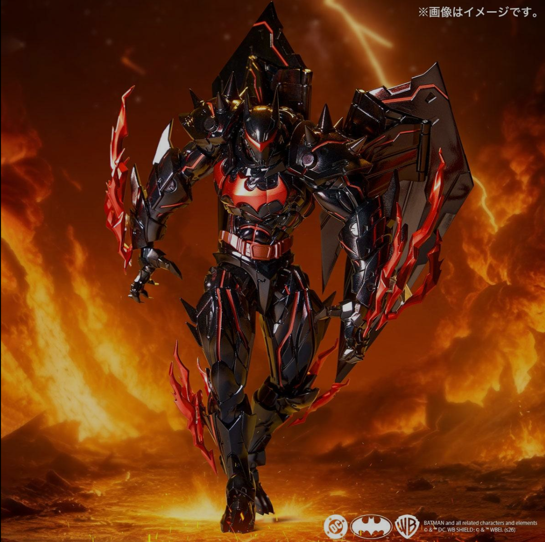 Amazing Yamaguchi Revoltech: Batman: Hellbat Suit Limited + Bonus PRESALE ✈️1