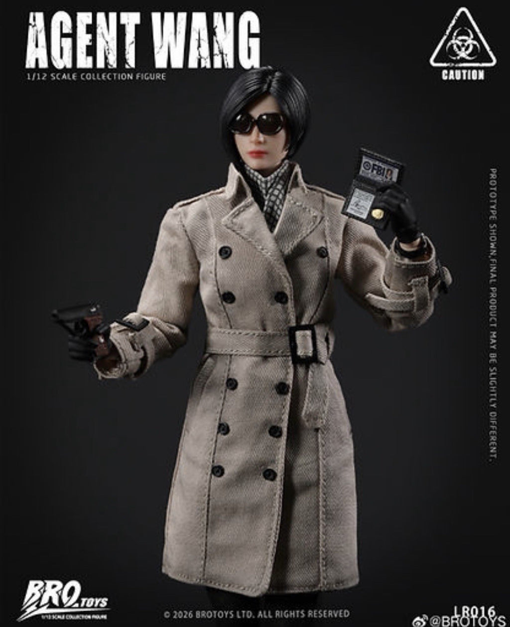 ⭐ Resident Evil Ada Wong Brotoys Agent Wang LR016 DEPOSIT PRESALE7