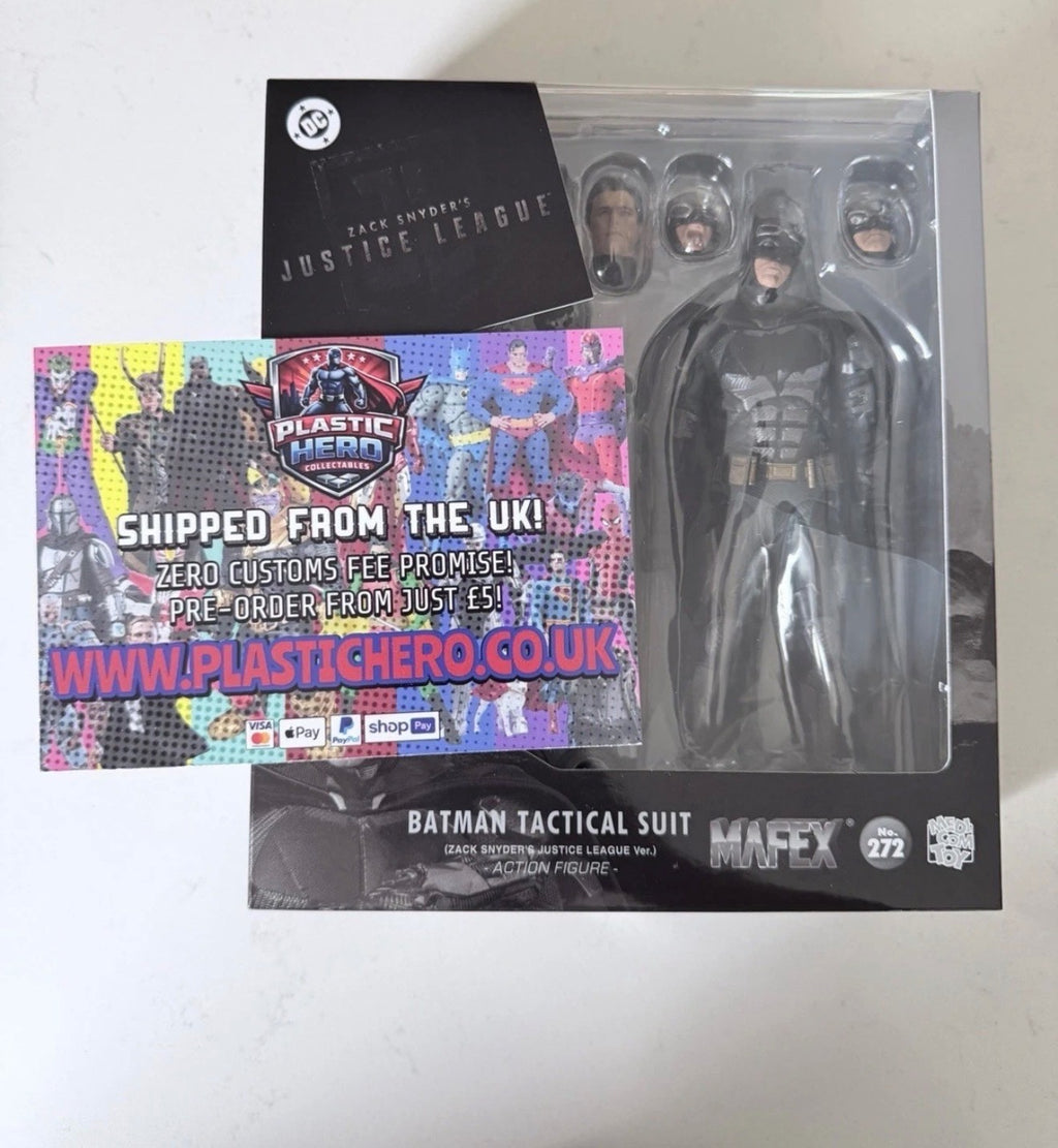 Zack Snyder’s Justice League Mafex No 272 Tactical Batman ⭐4