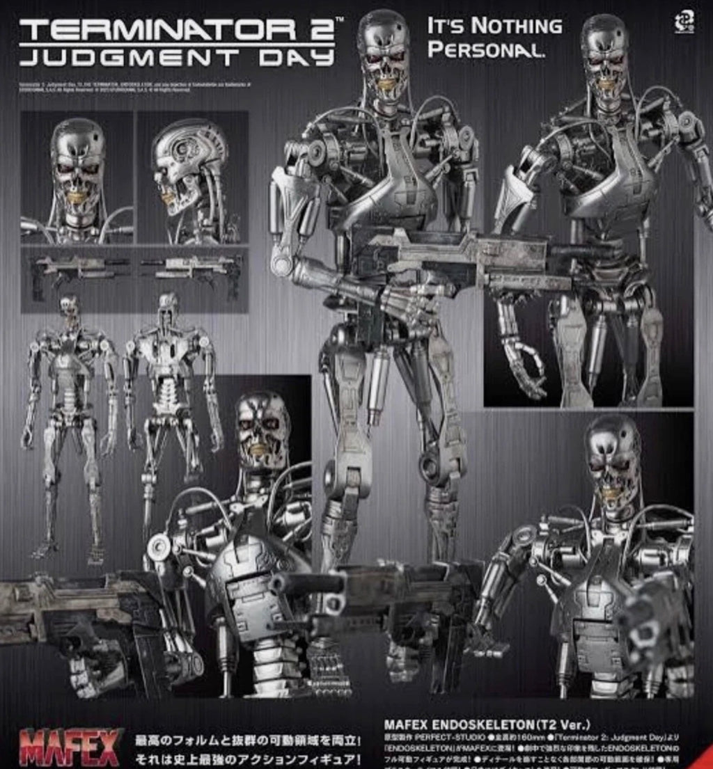 Terminator 2 Judgment day Mafex No 206 Endoskeleton ⭐4