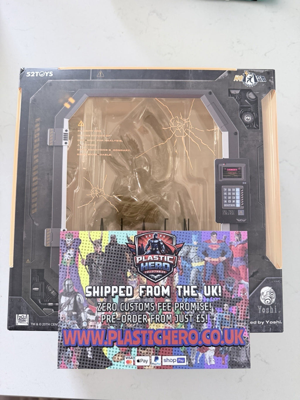 52 Toys Xenomorph Alien  UK seller0