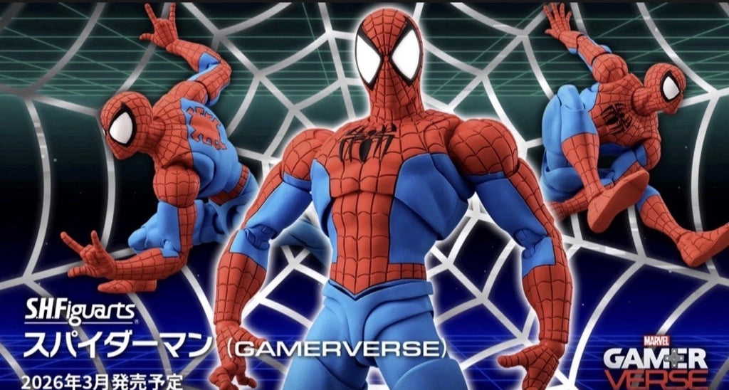 SH Figuarts Spider-man Marvel's Gamerverse ⭐8
