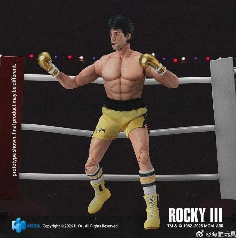 ROCKY HIYA ESR0215 Exquisite Super Rocky III Rocky Boxer Edition ✈️4
