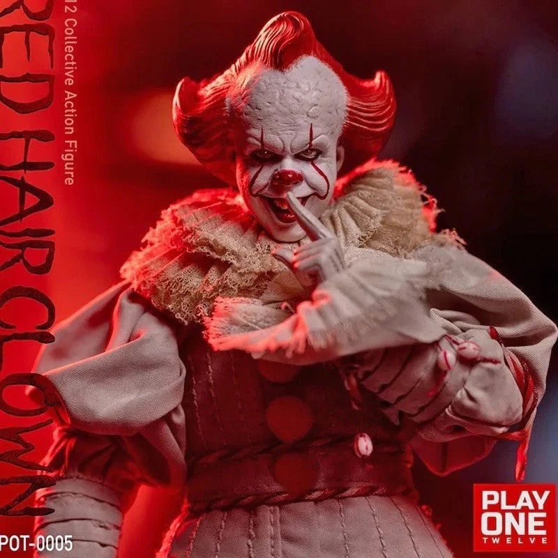 Play One Twelve 1/12 Red Hair Clown Action Figure (POT005) PRESALE✈️0